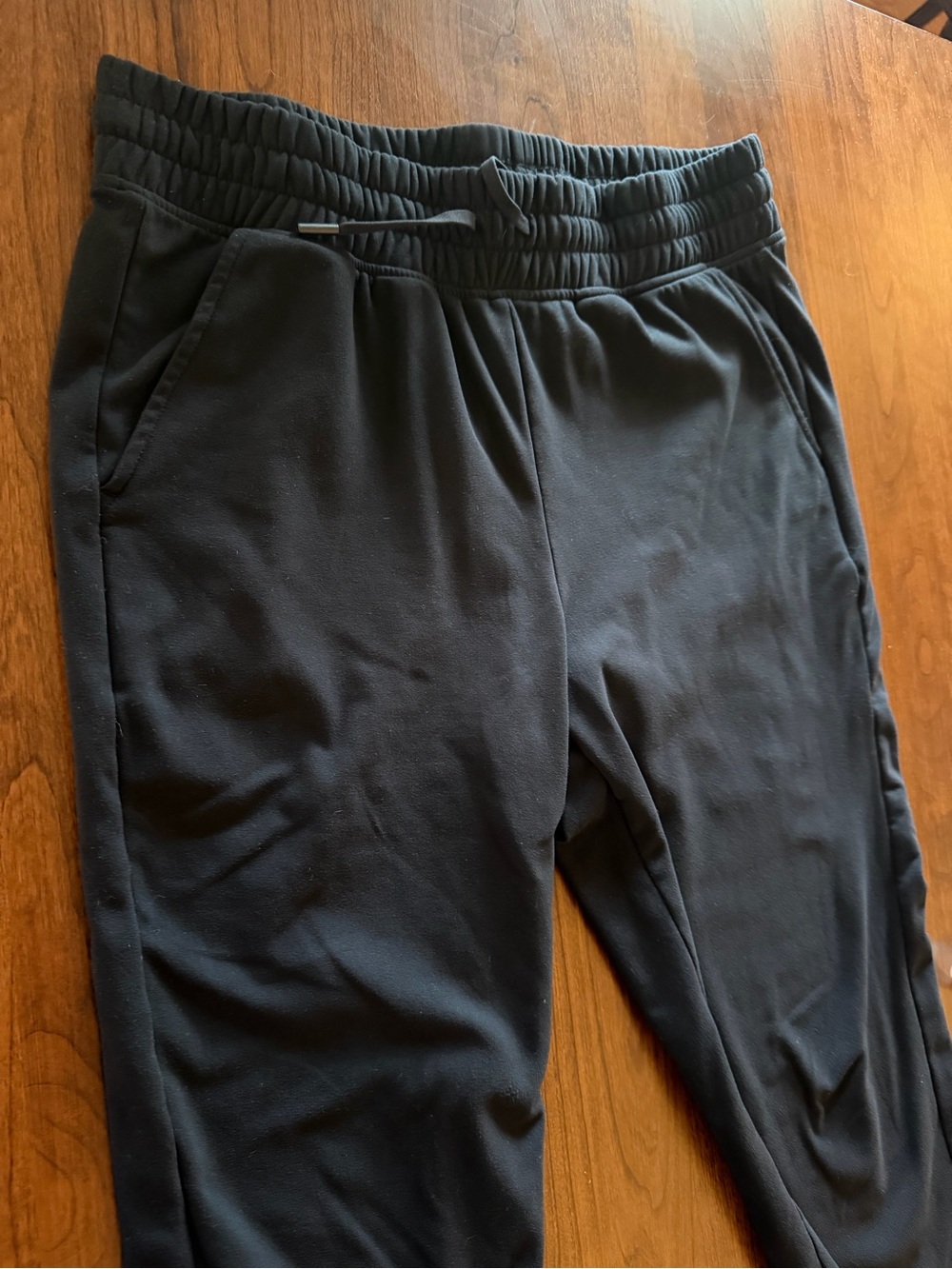 Women’s Jogger Black Size Large Yogalicious With Pockets